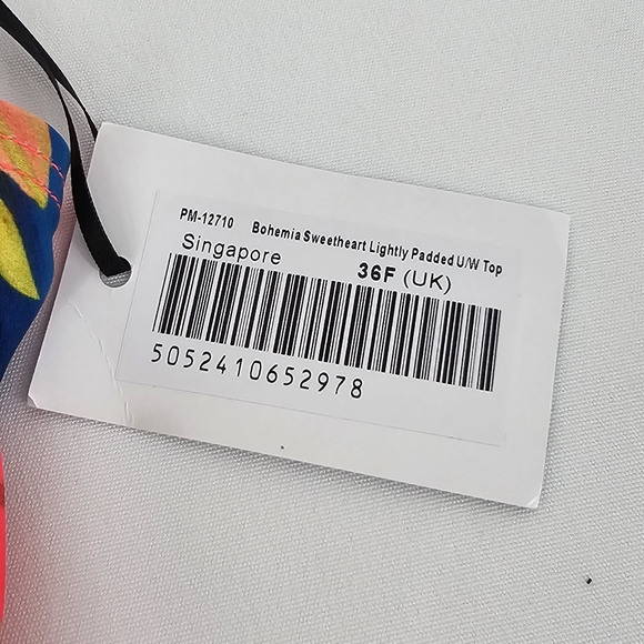 NWT Por Moi Womens Bikini Bohemia 36F/XL - Picture 4 of 7